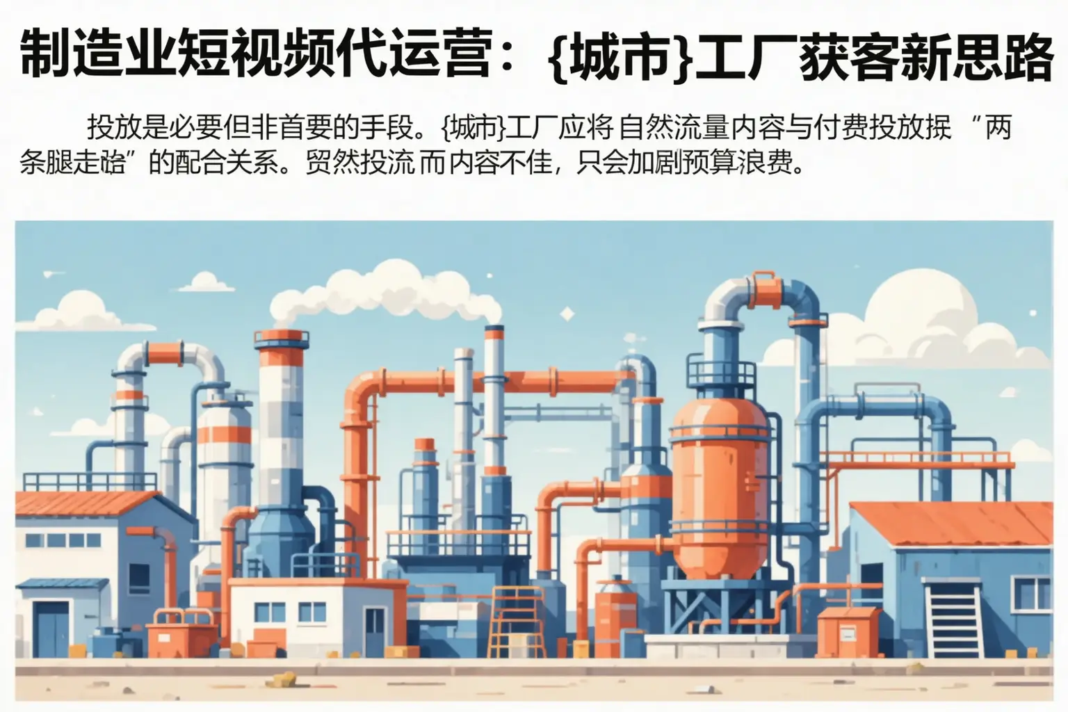 制造业短视频代运营:碧江工厂获客新思路